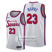Camiseta Philadelphia 76ers Trey Burke Classic 2019-20 Blanco
