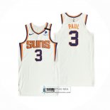 Camiseta Phoenix Suns Chris Paul NO 3 Association Autentico 2021 Blanco