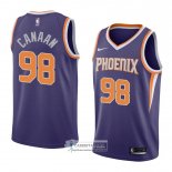 Camiseta Phoenix Suns Isaiah Canaan Icon 2018 Violeta