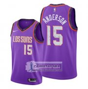 Camiseta Phoenix Suns Ryan Anderson Ciudad Edition Violeta