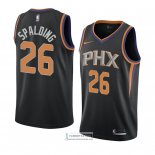 Camiseta Phoenix Suns Suns Ray Spalding Statement 2018 Negro