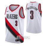 Camiseta Portland Trail Blazers C.j. McCollum Association 2020-21 Blanco