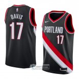 Camiseta Portland Trail Blazers Ed Davis Icon 2018 Negro