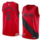 Camiseta Portland Trail Blazers Pat Connaughton Statement 2018 R