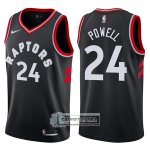 Camiseta Raptors Norman Powell Statement 2017-18 Negro
