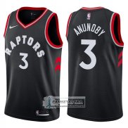 Camiseta Raptors Og Anunoby Statement 2017-18 Negro