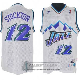 Camiseta Retro Jazz Stockton Blanco