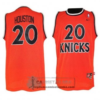 Camiseta Retro Knicks Houston Naranja