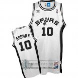 Camiseta Retro Spurs Rodman Blanco