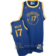 Camiseta Retro Warriors Mullin Azul