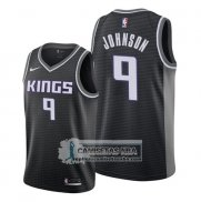 Camiseta Sacramento Kings B.j. Johnson Statement Negro