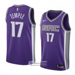 Camiseta Sacramento Kings Garrett Temple Icon 2018 Violeta