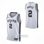 Camiseta San Antonio Spurs Dylan Harper NO 2 Association 2025-26 Blanco