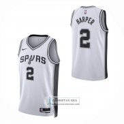 Camiseta San Antonio Spurs Dylan Harper NO 2 Association 2025-26 Blanco