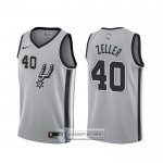 Camiseta San Antonio Spurs Tyler Zeller Statement Gris
