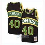 Camiseta Seattle SuperSonics Shawn Kemp Mitchell & Ness 1994-95 Negro
