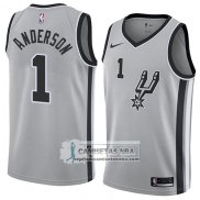 Camiseta Spurs Kyle Anderson Statement 2018 Gris