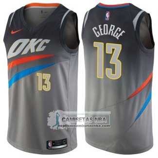 Camiseta Thunder George Ciudad 2017-18 Gris