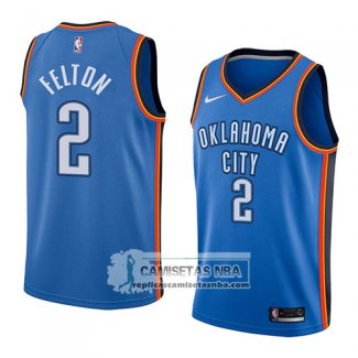 Camiseta Thunder Raymond Felton Icon 2018 Azul