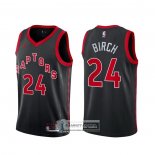 Camiseta Toronto Raptors Khem Birch Statement 2020-21 Negro