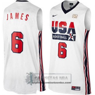 Camiseta USA 1992 James Blanco