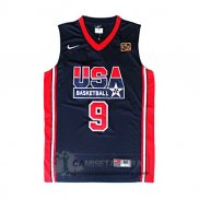 Camiseta USA 1992 Jordan Negro