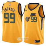 Camiseta Utah Jazz Jae Crowder Statement 2018 Amarillo