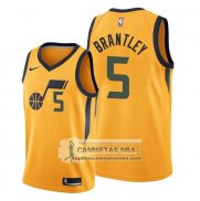 Camiseta Utah Jazz Jarrell Brantley Statement 2019-20 Oro