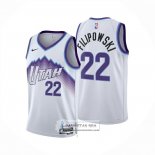 Camiseta Utah Jazz Kyle Filipowski NO 22 Association 2025-26 Blanco