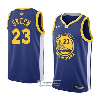 Camiseta Warriors Draymond Green Finals Bound Icon 2017-18 Azul