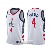 Camiseta Washington Wizards Isaiah Thomas Ciudad Blanco