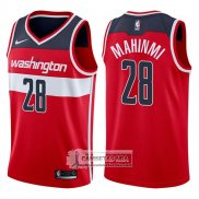 Camiseta Wizards Ian Mahinmi Icon 2017-18 Rojo