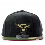 Gorra Chicago Bulls Camuflaje Negro