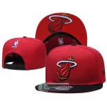 Gorra Miami Heat Two Tone 9FIFTY Snapback Negro Rojo