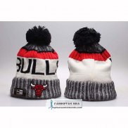 Gorro Beanie Chicago Bulls New Era Blanco Negro