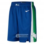 Pantalone Dallas Mavericks Ciudad 2022-23 Azul