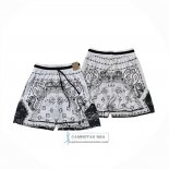 Pantalone Jordan Just Don Blanco Negro