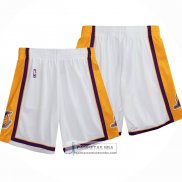 Pantalone Los Angeles Lakers Mitchell & Ness 2009-10 Blanco