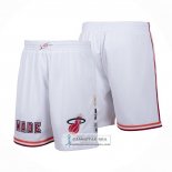 Pantalone Miami Heat Mitchell & Ness Blanco