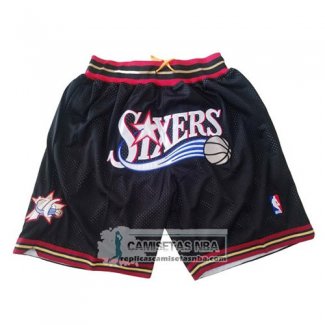 Pantalone Philadelphia 76ers Just Don Negro