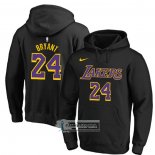 Sudaderas con Capucha Los Angeles Lakers Kobe Bayant Negro