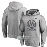 Sudaderas con Capucha Los Angeles Lakers Mamba Sports Academy Gris