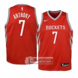 Camiseta Rockets Carmelo Anthony Icon 2018-19 Rojo