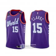 Camiseta 2020 Rising Star Brandon Clarke World Violeta