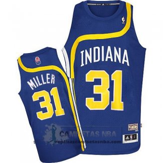 Camiseta ABA Pacers Miller Azul