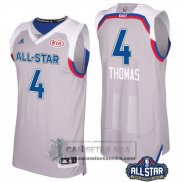 Camiseta All Star 2017 Celtics Thomas Gris
