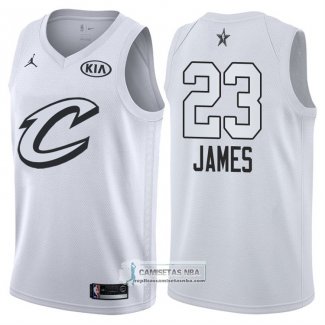 Camiseta All Star 2018 Cavaliers Lebron James Blanco