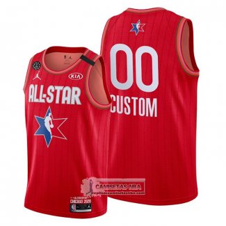 Camiseta All Star 2020 Personalizada Rojo