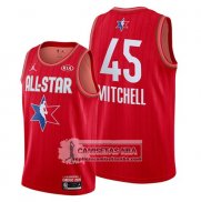 Camiseta All Star 2020 Utah Jazz Donovan Mitchell Rojo