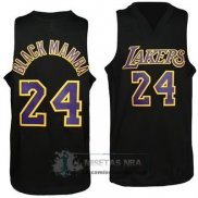 Camiseta Apodo Lakers Black Mamba Purpura Negro